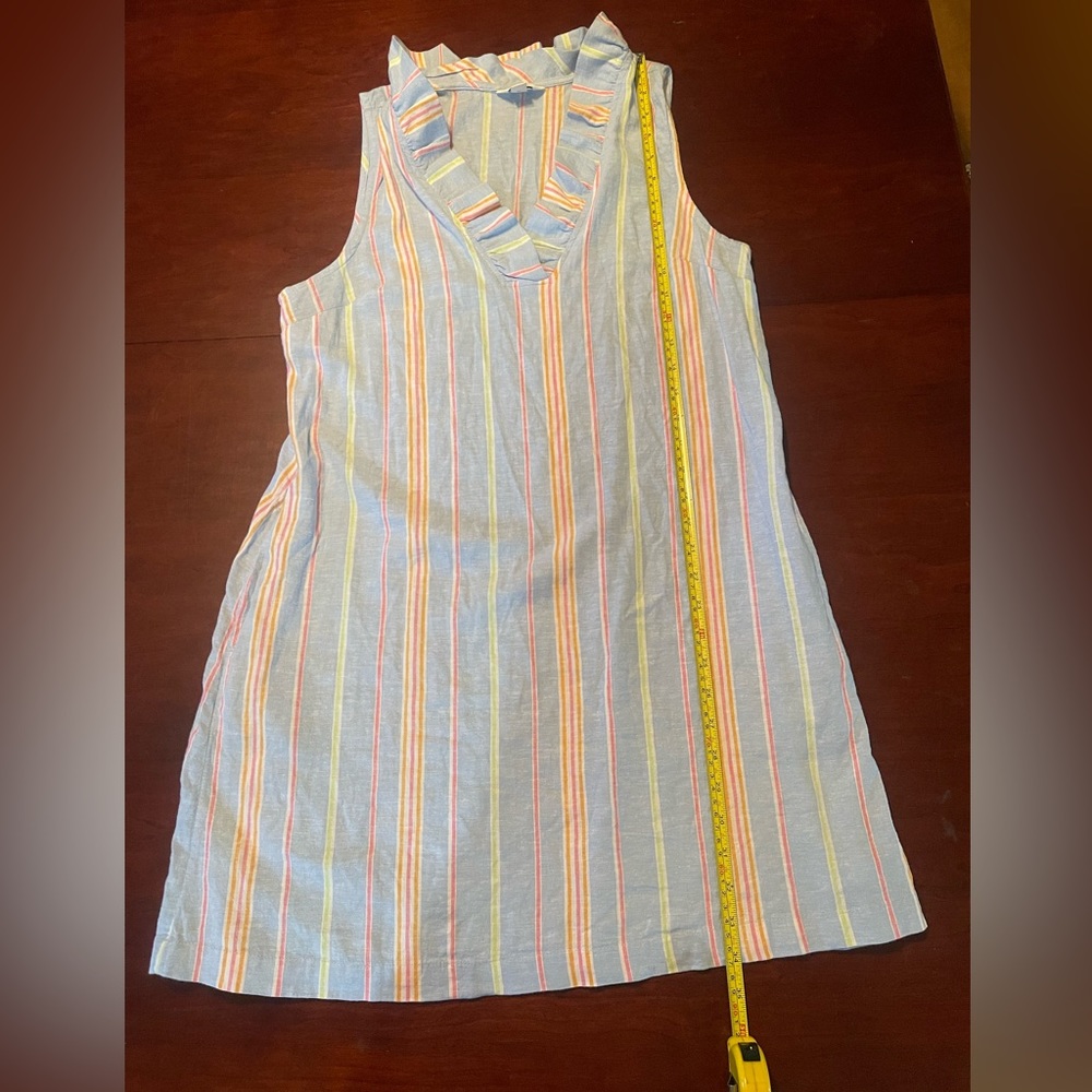 Cute sleeveless cotton sundress.